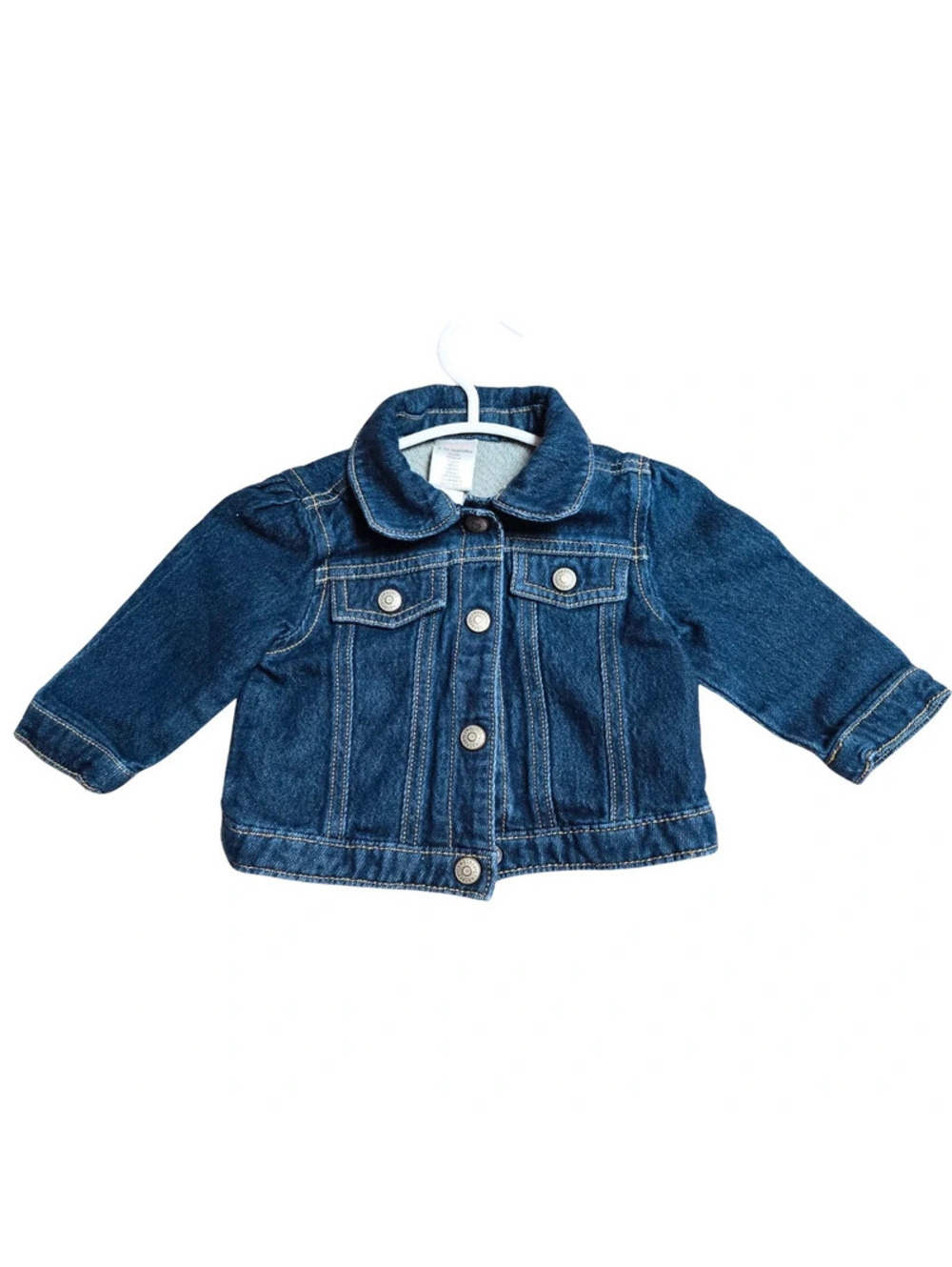 Gymboree Baby Denim Jacket | Size 6–12 Months | Classic Blue Jean Jacket